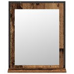 vidaXL Ensemble de meuble de salle de bain 2 pièces en bois ancien et en bois d'ingénierie