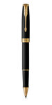PARKER Sonnet Stylo roller noir mat  Recharge noire pointe fine  Coffret cadeau