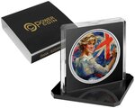 Pièce de monnaie en Argent 2 Pounds g 31.1 (1 oz) Millésime 2023 Elegance in Art DIANA