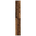 vidaXL Bibliothèque Bois vieilli Bois d'ingénierie 100 x 30 x 198 cm