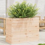 vidaXL Jardinière 90x40x68 5 cm bois de pin massif