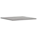 vidaXL Étagères murales 4 Pièces sonoma gris 40x40x1 5 cm bois ingénierie