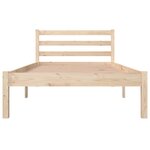 vidaXL Cadre de lit sans matelas 90x190 cm