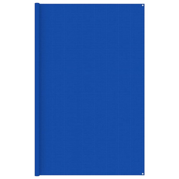 vidaXL Tapis de tente 300x500 cm Bleu PEHD