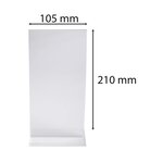 Porte-visuel Droit Vertical Dl - Cristal - X 30 - Exacompta