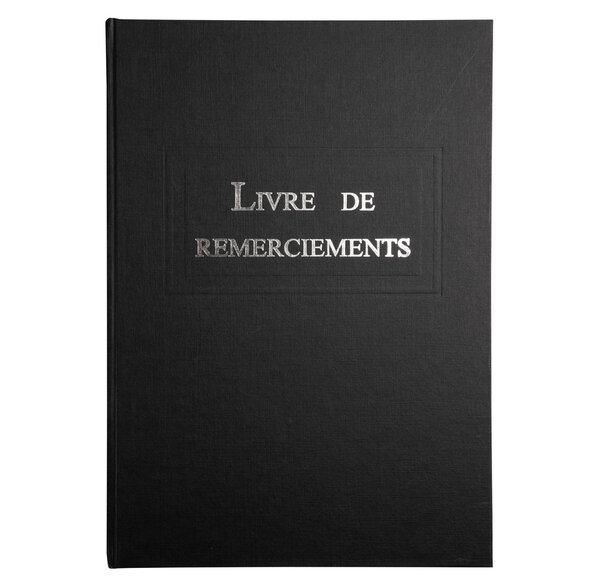 Livre De Remerciement 96p.297x210.noir