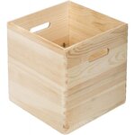Caisse en pin massif 30 cm dinamic