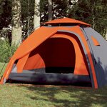 vidaXL Tente de camping à dôme 4 personnes libération rapide