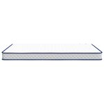 vidaXL Matelas en mousse à mémoire de forme blanc 140x190x17 cm