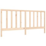 vidaXL Cadre de lit sans matelas 200x200 cm bois massif de pin