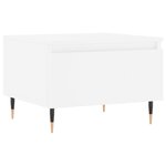 vidaXL Tables basses 2 Pièces blanc 50x46x35 cm bois d'ingénierie