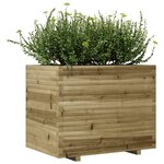 vidaXL Jardinière 90x60x72 5 cm bois de pin imprégné