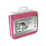 Perel Voile d'ombrage  hydrofuge  5 x 5 x 5 m  160 g/m²  polyester  triangulaire  fuchsia