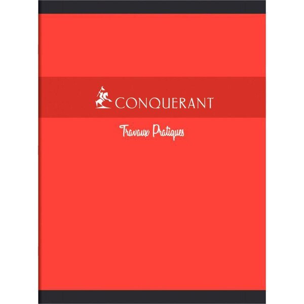 Cahier 24x32 48 pages seyès 70g + 48 pages unies 90g travaux pratiques piqure