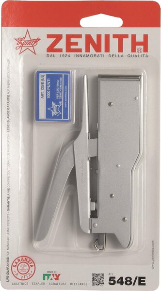 Pince agrafeuse sous coque pegbordeable 548/E - 6/4-6/6 coloris aluminium ZENITH