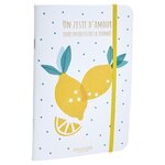 Carnet A5 Citrons - Zeste D'amour - Draeger paris
