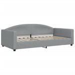 vidaXL Lit de jour avec gigogne et tiroirs sans matelas 100x200 cm