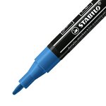 Marqueur pointe fine FREE acrylic T100 bleu foncé x 5 STABILO