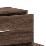 vidaXL Buffet chêne marron 60x31x70 cm bois d'ingénierie