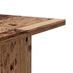 vidaXL Supports pour plantes 2 Pièces vieux bois bois d'ingénierie