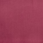 vidaXL Chaise longue de massage avec traversin rouge bordeaux velours