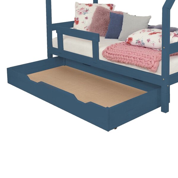 Tiroir de lit 80 x 160 BUDDY - bleu marine