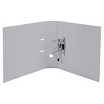 Classeur À Levier Prem'touch Intérieur Et Extérieur En Polypropylène - Dos 80mm - A4 Maxi - Gris Foncé - X 10 - Exacompta