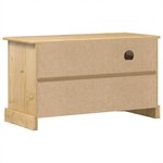 vidaXL Meuble TV Corona 100x45x58 cm bois de pin massif
