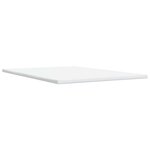 vidaXL Sommier à lattes de lit et matelas bleu 140x190 cm velours