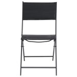 vidaXL Mobilier de salle à manger d'extérieur 7 Pièces Acier