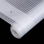 vidaXL Bâche Leno 260 g/m² 3 x 2 m Blanc