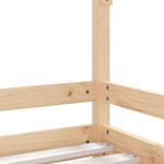 vidaXL Cadre de lit pour enfant 90x190 cm Bois de pin massif