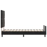Cadre de lit vidaXL Noir 80x200 cm Velours