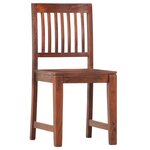 vidaXL Chaises à manger lot de 2 bois solide de manguier