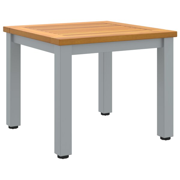 vidaXL Table d'appoint de jardin 45x45x38 cm en bois d'acacia massif