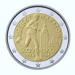 2 euros commémorative Slovaquie 2024 - Marathon de Kosice.