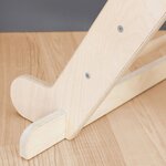 Jeu d'équilibre et motricité PIKY - bois naturel et jaune