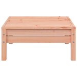 vidaXL Canapé de jardin avec coussins et repose-pied 2 places