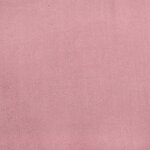 vidaXL Lit de jour avec lit gigogne rose 100x200 cm velours