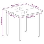 vidaXL Ensemble à manger de jardin et coussins 3 Pièces Beige poly rotin
