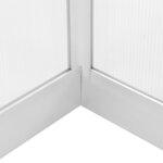 vidaXL Serre Aluminium 362x190x195 cm 13 41 m³