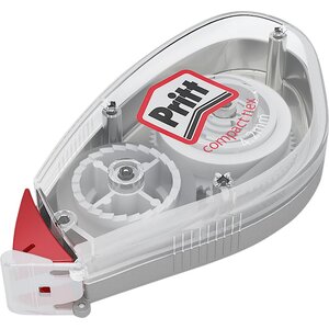 Roller de correction Compact Flex 4,2mm x 10m Translucide - Boîte à suspendre (blister 1 unité)