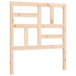 vidaXL Cadre de lit sans matelas bois de pin massif