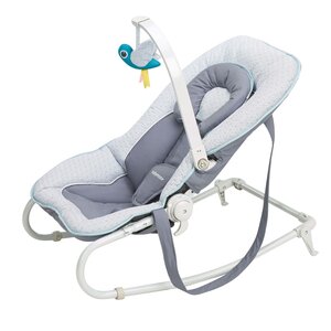 Babymoov transat pour bébé graphik bleu et gris