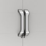 Keter Armoire de rangement avec étagères Gear Noir et gris 182 cm