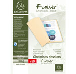 Pt 50 chemises FOREVER 180 vert vif EXACOMPTA