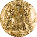 Pièce de monnaie en Argent 2000 Francs g 62.2 (2 oz) Millésime 2024 UNLEASH THE FIERY POWER OF INFERNO TITAN