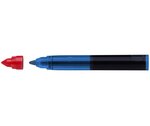 Cartouche roller One Change rouge Boîte 5 pièces SCHNEIDER