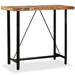 vidaXL Ensemble de bar 5 Pièces Bois de récupération massif