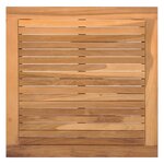 Bancs de jardin vidaXL 4 pièces avec coussins en bois d'acacia massif